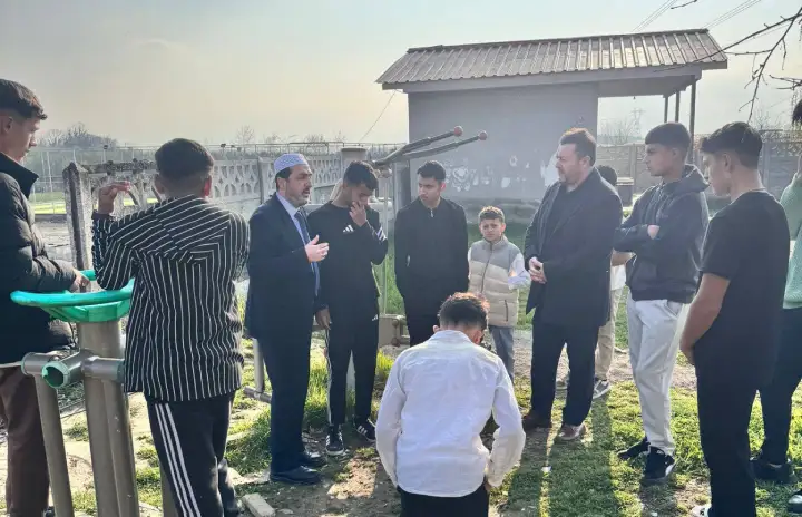 Müftü Turanlar Mahallesi Camiinde incelemelerde bulundu