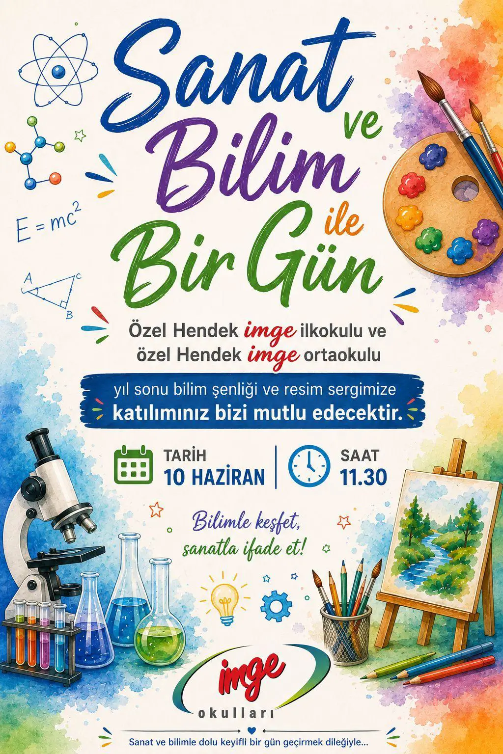 Hendek Haber Imge Okullari Yil Sonu Senligi Afisi