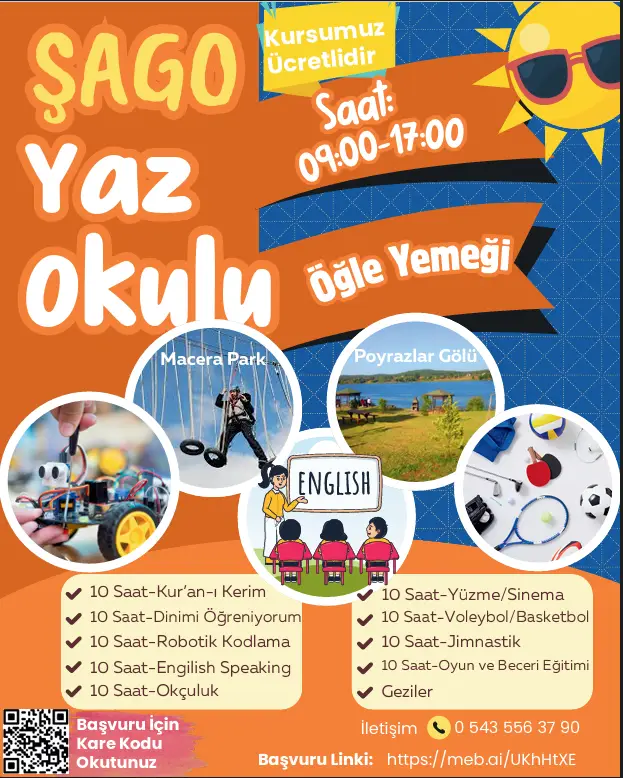 Sago Yaz Okulu Afis