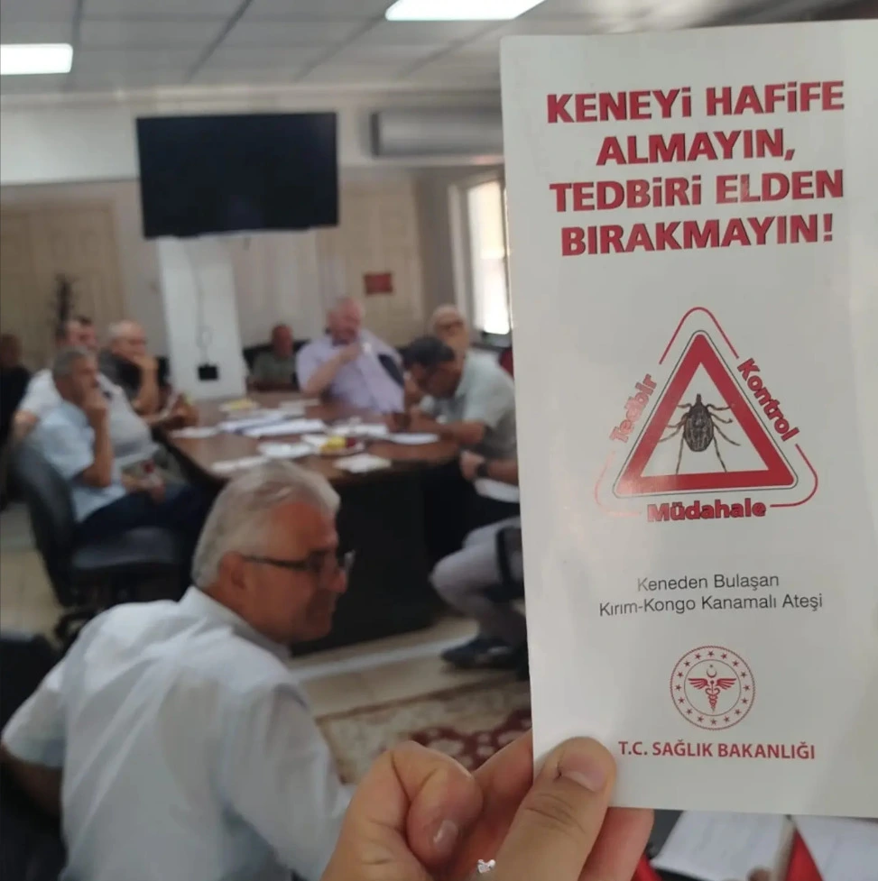 Muhtarlara Kırım Kongo Kanamali Atesi Kenelerle Mucadele Egitimi-1