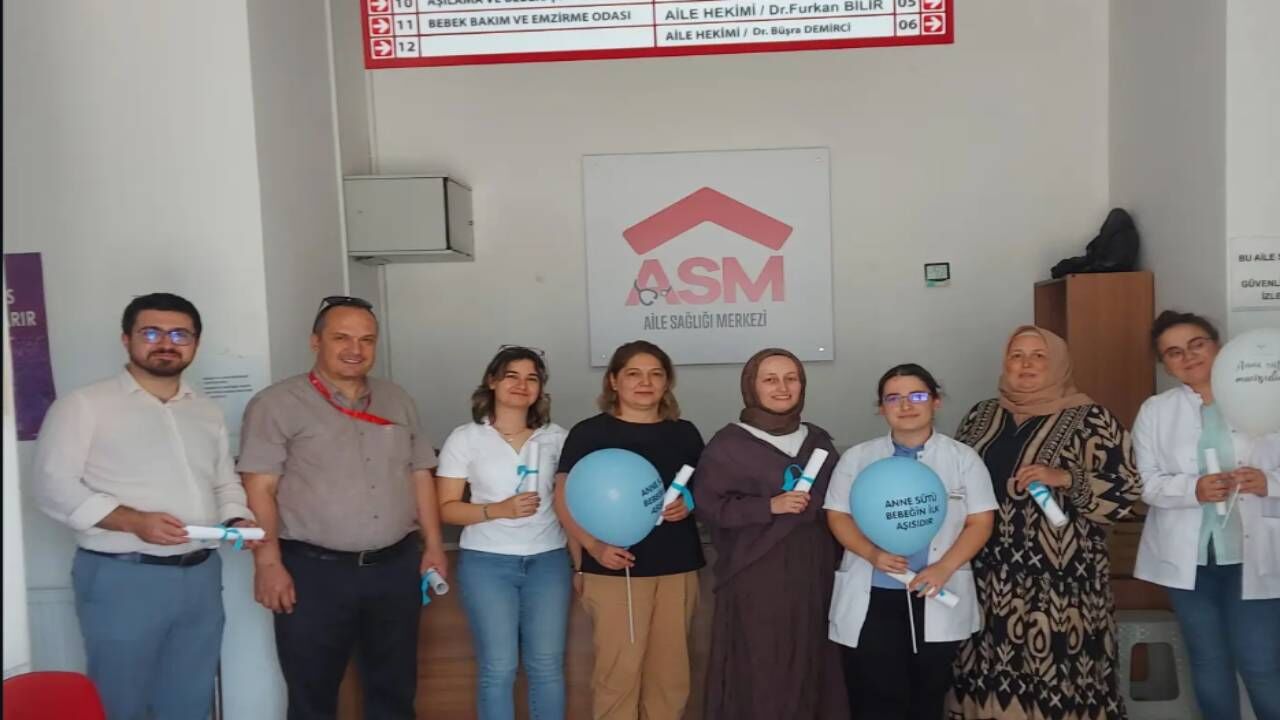 Hendek'te Emzirme Haftası Etkinliği Anne Sütünün Önemine Dikkat Çekildi