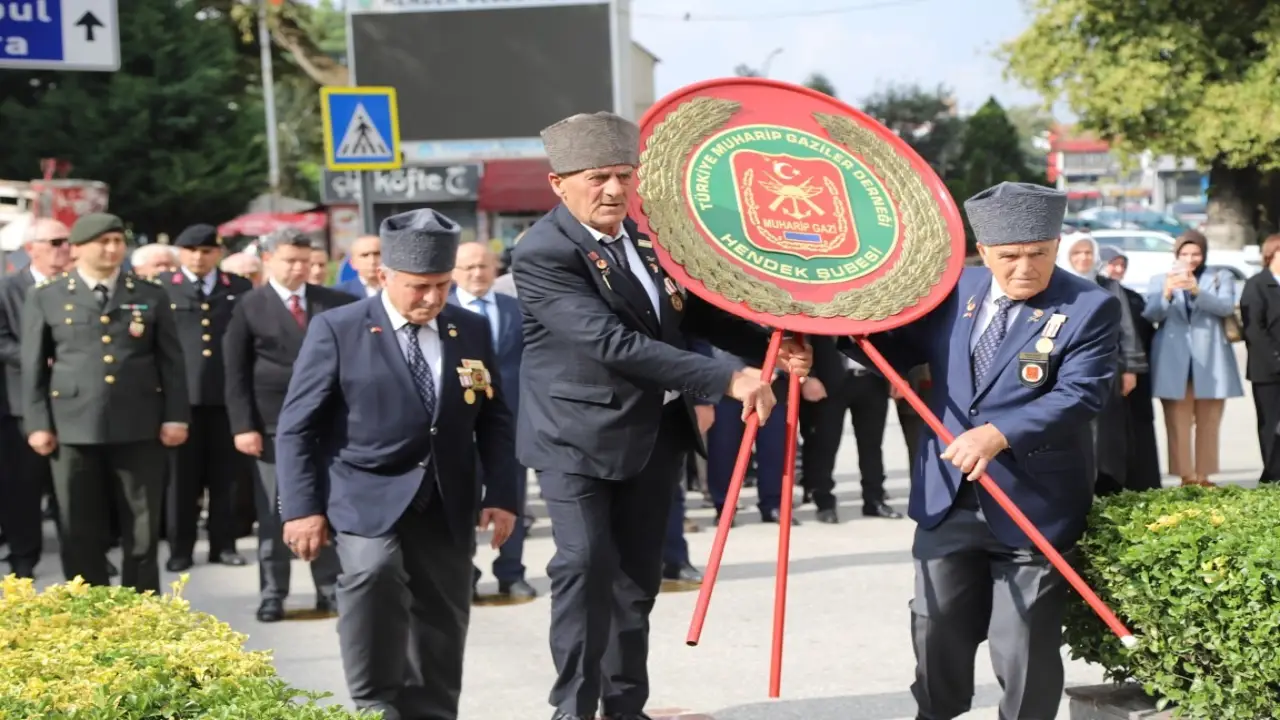 19 Eylül Gaziler Günü İçin Hendek’te Anma Töreni Düzenlendi